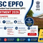 UPSC EPFO Recruitment 2026: Apply Online for 80 APFC Posts (Level-10 Pay Scale ₹56,100)