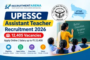 UPESSC Assistant Teacher Recruitment 2026: Apply Online for 12,405 Primary Teacher Vacancies | Salary up to ₹1,12,400